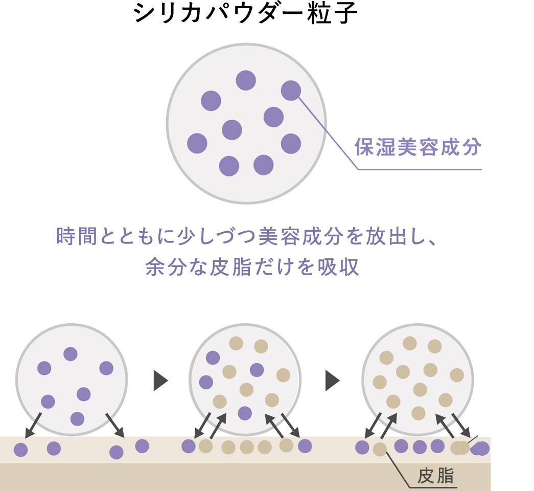 シリカパウダー粒子
